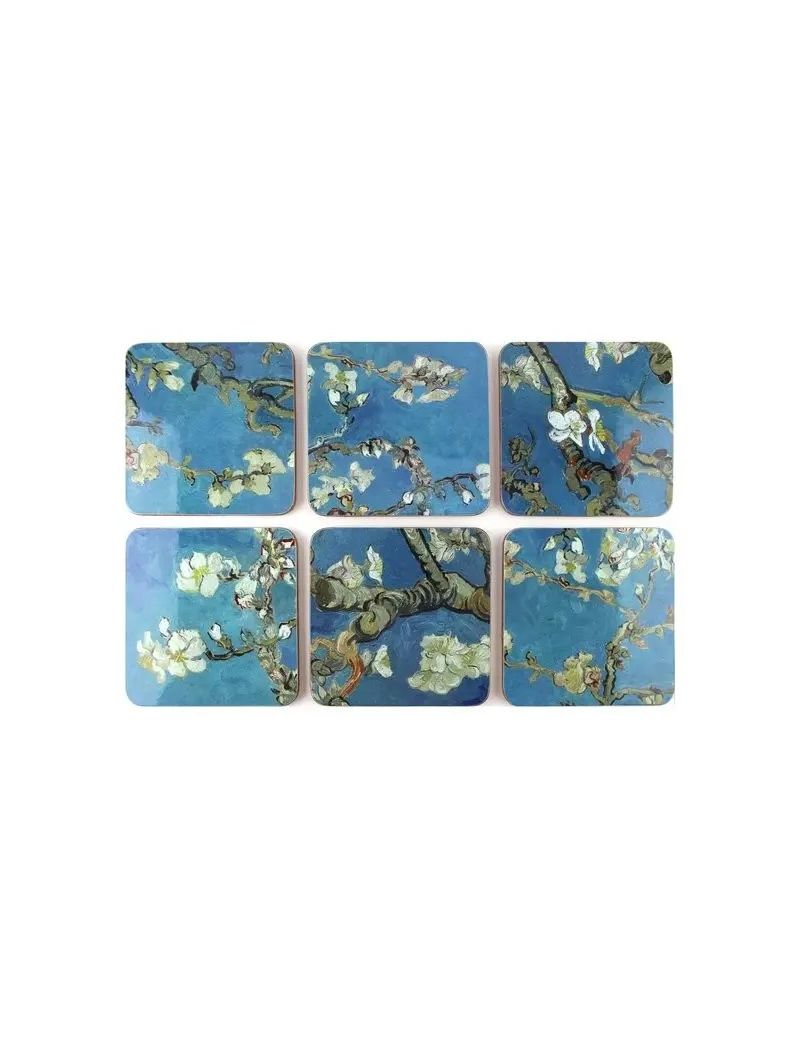 Bases para copos Amendoeira em Flor - Van Gogh