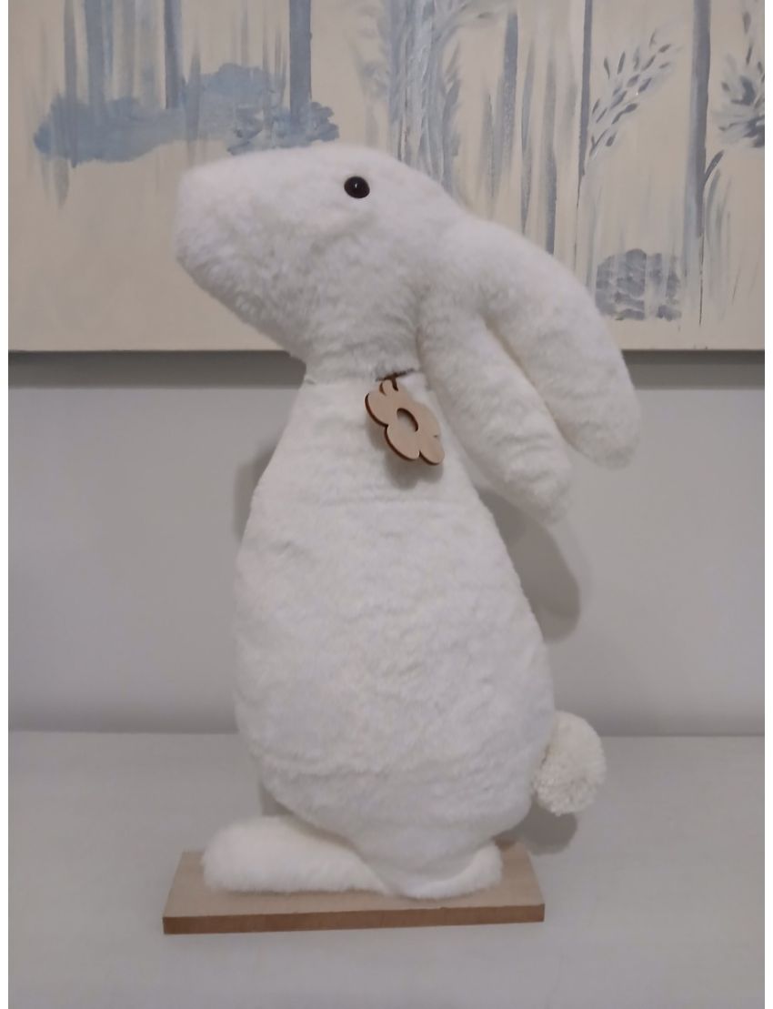 Coelho boneco de decoração